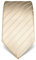 Vincenzo Boretti Herren Krawatte reine Seide Ton in Ton gestreift edel Männer-Design zum Hemd mit Anzug für Business Hochzeit 8 cm schmal/breit ecru