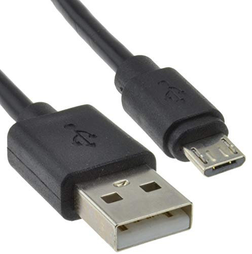 NoveltyThunder For PS4 Controller Charger Cable PS4 Pro Playstation 4 3M Extra Long Fast Charger Micro USB Cable Power Lead Data Sync (3M, Black)