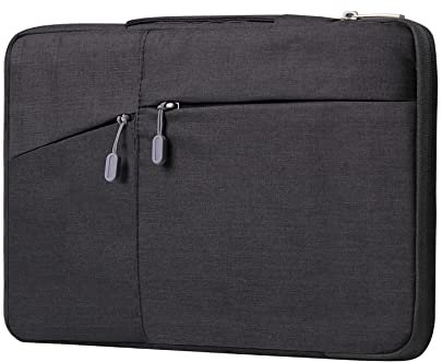 Megoo 10inch Laptop Sleeve Case for Microsoft Surface Go 4/3/2 10.5, Samsung Galaxy Tab A9+/A8/S9 11/S9 FE 10.9, iPad Pro 11/Air 10.9,Carry Case with Handle for 9-11 Chromebook Tablet(Black)