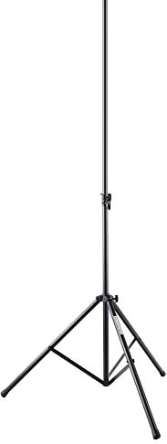 Showlite LS-270S Lichtstativ 2,7 m - Einfach ausziehbar - Max. Traglast: 50 kg - Ausziehbar von 1,5 bis 2,7 m - Rohrdurchmesser: 35 mm Ø - Material: Stahl - schwarz
