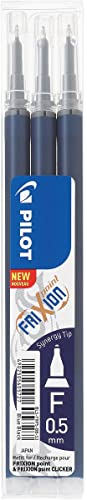 Pilot Frixion Ersatzminen, 0,5 mm, Nachtblau