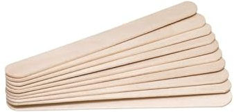 Care & Serve Holzmundspatel unsteril zur äußeren Anwendung, Holzspatel aus Birkenholz - 100 Stück - 1,7cm x 15cm