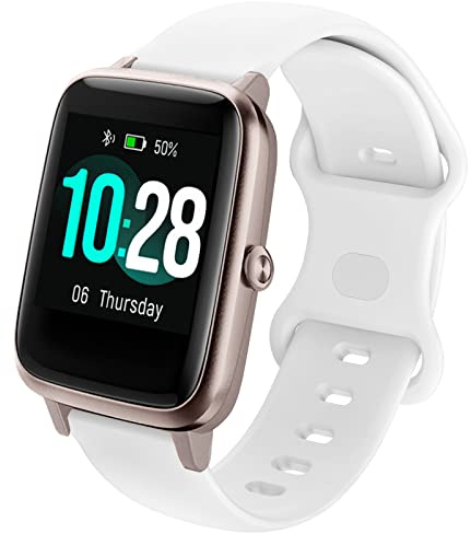 NewJourney ID205L Ersatzarmband, 19mm Weiche Silikon Armband für Veryfitpro ID205, ID205L, ID205U, ID205S, ID205G, ID215G, ID216, SW020, SW021, SW023, YM020, YM021, YM023, YM205L, Uwatch3 GT Ufit Smartwatch
