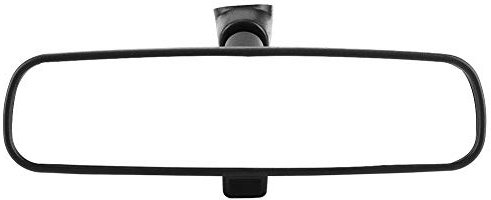Auto Innen Rückspiegel Ersatz, Auto Rückspiegel Innenspiegel Schwarz 96321-2DR0A Auto-Innenspiegel, Weitwinkel-Flachspiegel, Auto-Innenspiegel, für Fairlady Rogue X-Trail