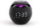 Livoo - Enceinte réveil Compatible Bluetooth® TES255 – 2 en 1, Rechargeable, autonomie 3h, Micro intégré, lumières changeantes