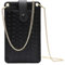 KBRPEY Sac Bandoulière Femme Petit Sac Bandouliere Telephone Portable Femme Fille Portefeuille Sac À Bandoulière en Cuir PU Mini Étui Pochette Sac Chaîne pour Femmes Filles