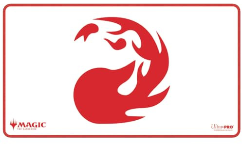 Ultra PRO - Mana 8 Stitched Edge Playmat - Mountain for Magic: The Gathering, Collector's Edition Durable Non-Slip MTG Protective Enhanced Gaming Surface Artwork Playmat
