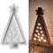 ALEFBET Silikonformen Gießformen，Silikonform Weihnachten，DIY Silikon Gießform Weihnachten，Gipsformen zum Gießen，Epoxidharz Formen Stern-Weihnachtsbaum (Stern-Weihnachtsbaum)