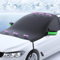 OTCPP Auto Frontscheibenabdeckung Winter für Renault-Clio III/Renault-Clio 2000-2023 2024, Winter Auto Windschutzscheibenabdeckung 6 Magnet,Scheibenabdeckung Auto Gegen Schnee EIS Frost,B Green