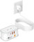 UK to European Plug Adapter with 1.5M Extension Cable, BEVA 2 Way 3 USB (2A+1C) Travel Adapter with Retractable USB C Cable for Germany France Spain Turkey Greece Iceland etc (Type E/F)