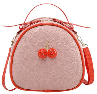 Borsetta Bambina Zainetto, Borsa a Tracolla per Ragazze Principessa Borsa, alla Moda, Mini Piacevole Borse a Mano e a Spalla Piccola Ragazza Compleanno Natale Idea Regalo (rosa)