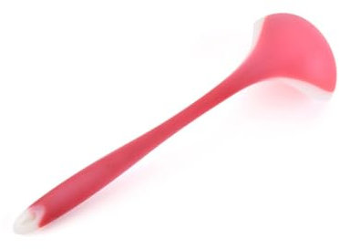 Cabilock Cucchiaio Da Zuppa Antiaderente Mestolo in Silicone Design Monoblocco Per Cucinare E Servire Facilmente