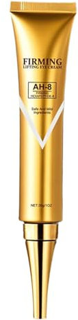 AH-8 Firming Eye Cream | Nackenfeuchtigkeits -Lotion | 30G Feuchtigkeitsspengere Augenpflegecreme | Leichtgewicht | Feuchtigkeitsspendend | Perfekt für Männer und Frauen