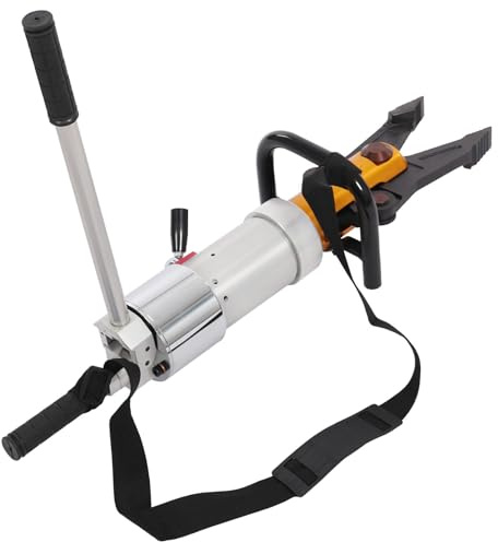 MXHACD Pince hydraulique Extensible, Cisaillement 18 T, écartement 5,5 T, Rotation à 360°, pour Lutte Contre Les incendies, Outils d'électricien et de Plombier, Emballage en Bois