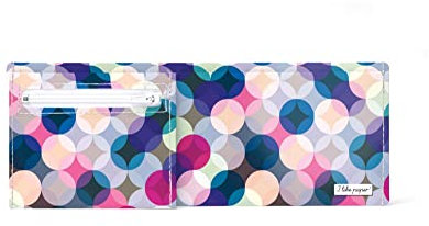 I LIKE PAPER – Multiply – Pappwallet/Portemonnaie/Geldbörse aus Tyvek® - mit Reißverschluss für Münzgeld - 3 Kreditkartenfächer, Dokumentenfach - reissfest - wasserabweisend - Made in Germany