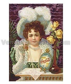 Replica Targa Vintage Coca Cola Drink (Dim 20x14 CM)