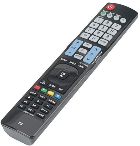 ALLIMITY AKB74115502 Télécommande remplacée pour LG LED LCD TV 50PG200R 50PG2500 50PG30 50PG3500 50PG40 50PG4000AEU 50PG45 50PG4500 50PT85 50PW450 50PW451 50PX950 50PZ250 60PS7000