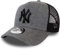 New Era New York Yankees MLB Cap Trucker Baseball verstellber Kappe grau - One-Size