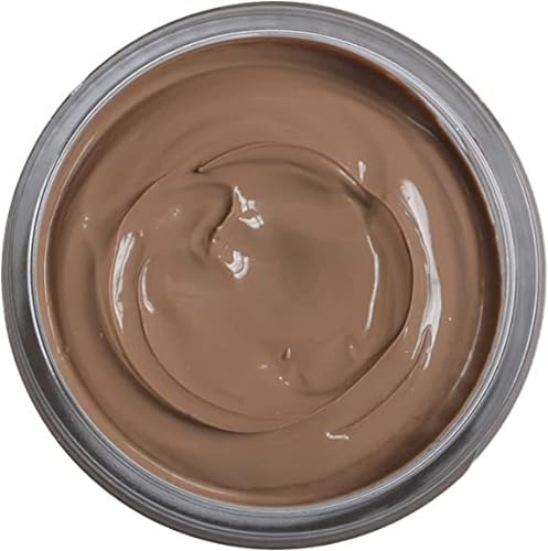 Famaco 50ml Taupe Poivre Leather Deluxe Boot and Shoe Cream Polish With Polishing Duster - Long Lasting Shine Protector Kit for Boots and Shoes