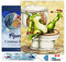 Figured'Art Diamond Painting Erwachsene 40x50cm Mit Rahmen Ganze Leinwand gespannt Frosch in Toilette 5D Bilder Eckige Steine - DIY Set Basteln