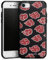 DeinDesign Silikon Hülle kompatibel mit Apple iPhone 8 Case schwarz Handyhülle Naruto Shippuden Pattern Akatsuki