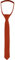 Ladeheid Kinder Jungen Krawatte KJ (31cm x 4cm, Brickfarbe)
