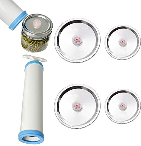 A/R Jar Vacuum | Mason Jars With Manual Vacuum Pump - Jar For Vacuum Jar Vacuum Kit For Food Save With Lid