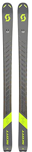 Scott M Superguide 95 Ski Grau - Leichter wendiger Herren Tourenski, Größe 178 cm - Farbe Anthracite - Lime