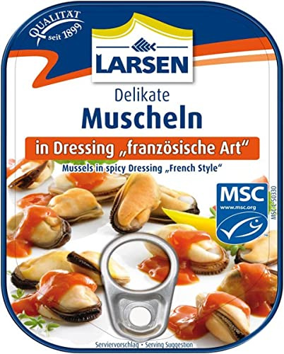 Larsen MSC Muscheln In Dressing Französische Art, 110 g