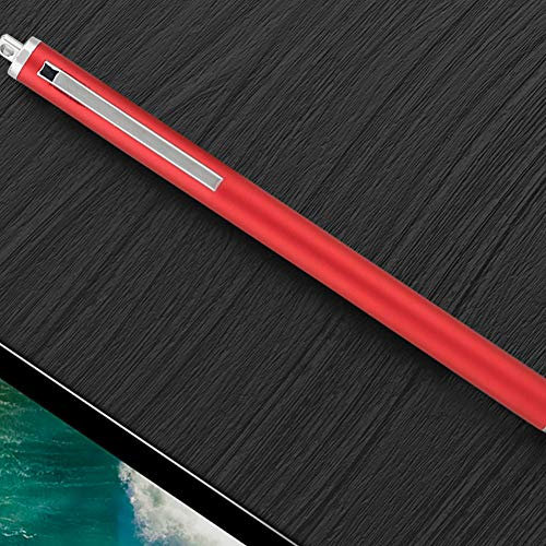 Stylet Capacitif, Stylet Compact pour écran Tactile, sensibilité Intelligente pour écrans Tactiles, Smartphones, Tablettes, Téléphones Mobiles (Rouge)