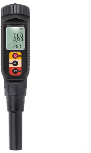 Digital Food pH Meter, Digital Food Soil pH Meter Waterproof Dough Alkalimeter Cheese Cosmetics pH Detector for Home, Kitchen, Garden