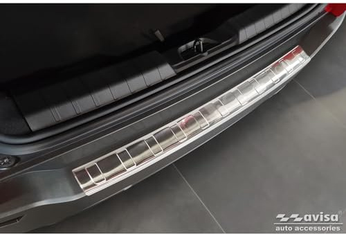 Protezione paraurti Posteriore in Acciaio Inox Compatibile con Jeep Avenger incl. EV 2023- 'Ribs'