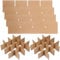 1Set Box Cardboard Dividers, Moving Boxes Dividers Kits 13x13x3in Packing for Kitchen Dish Packing Wine Glassware Cardboard Compartments (Box Not Included)