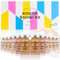 BB Pigment Glow Serum Starter Kit Hyaluronsäure Essenz Foundation Skin Care Kit 8ml 12pcs, kombiniert mit Niacinamid und Peptiden, um den Hautton aufzuhellen Anti-Aging Foundation