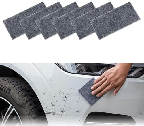 6Pcs Nano Sparkle Tuch Für Auto Kratzer, Nano Sparkle Tuch, Kratzer Entferner Tuch, Nanosparkle Tuch Für Auto Kratzer, Nanosparkle Tuch, Einfach Zu Polieren Oberfläche Beseitigen Wasserflecken