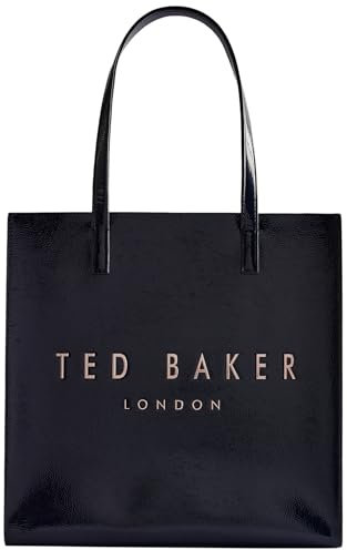 Ted Baker Damen CRINKON-Crinkle Large Bag Icon-Tasche, DK-Blue