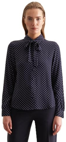 Seidensticker Damen Ausgestellte Bluse Regular 1/1 100% Viskose