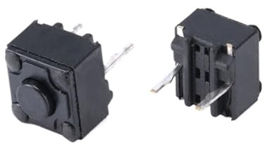 10Pcs 6x6x5.7MM Tact Switch Mouse Switch 6 * 6 * 5.7mm Keys Buttons Switch Middle 2PIN DIP Waterproof Momentary IDGTTLDF