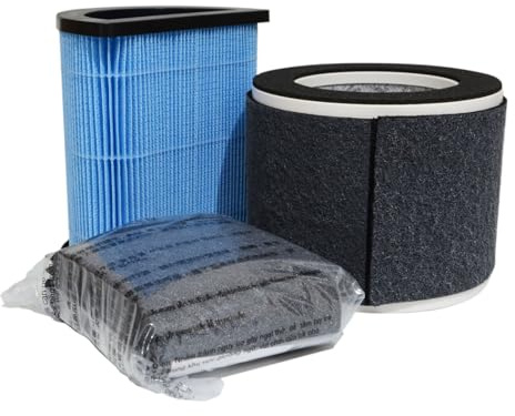PUREBURG Ersatzfilter-Set, kompatibel mit Airvana AV600APH Luftreiniger und Luftbefeuchter 2-in-1, H13 HEPA & Luftbefeuchter und Vorfilter, Air Clean VOCs Geruch
