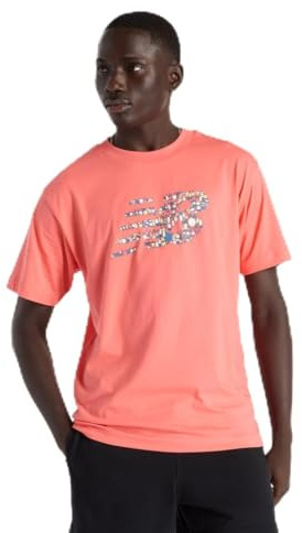 New Balance Herren Nautical Logo T-Shirt, Drift Red, M