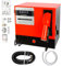 WSIKGHU Dieselpumpe 230V Selbstansaugend Heizölpumpe Ölpumpe 60 L/Min Mobile Tankstelle, 500W Professionelle Selbstansaugende Kraftstoffpumpe mit Ölfilter, Zähler, 4M + 2M Schlauch-EU-Bestand