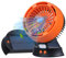 Solar Camping Fan with LED Lights Desktop Fan with Detachable Solar Panel Brushless Motor Silent Fan 4 Speeds 3 Brightness Levels Battery Operated or Type-C Plug and Play for Outdoor Camping Fishing