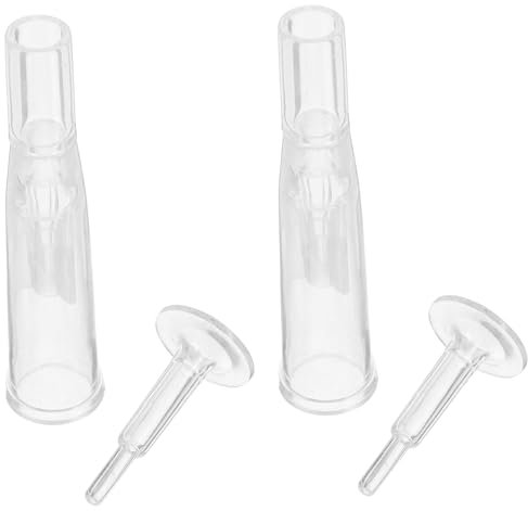 Happyyami 2stücke Transparente Sprühköpfe Für Teichsprinkler Dekorative Düsen Für Aquarien Und Gartenbrunnen Leise Wasserfontänen Für Fischteiche Und Wasserfeatures