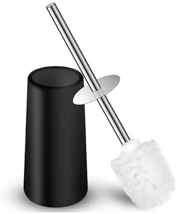 GALATIANS® Black Toilet Brush | Stylish Loo Brush For Modern Bathrooms | Durable & Hygienic Cleaning Accessory