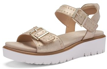 ARA Women's Buttercup Shell Nuvolakid Sandal, 41M EU / 10-10.5 US