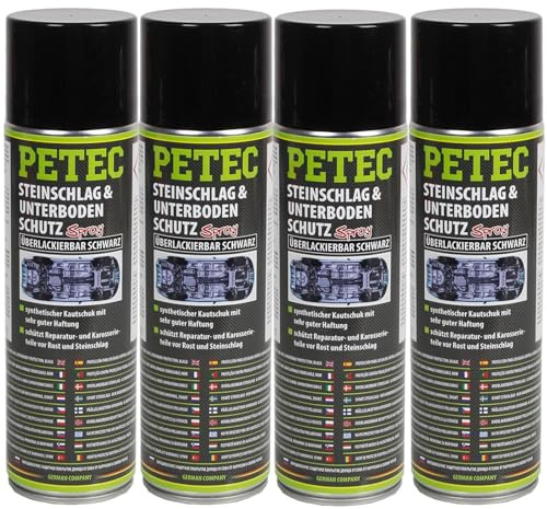 PETEC 4x 73250 Unterbodenschutz | 4x 73250, PETEC Steinschlag & Unterbodenschutz,