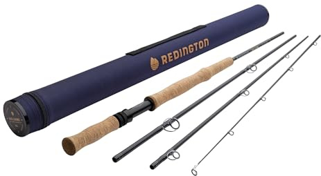 Redington Big Game Fliegenrute - Leistungsstarke Süßwasser-Fliegenrute für Barsch, Hecht & Moschus - schnelle Aktion, robuste Leistung - 6WT 9'0.0 cm