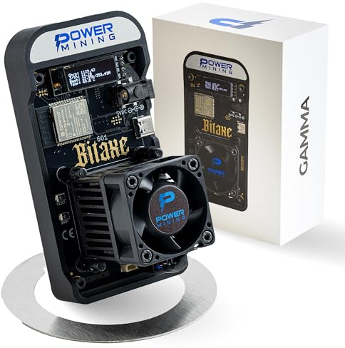 Bitaxe Gamma 601 ASIC Bitcoin Miner | 1.1 TH/s @ 18W | BM1370 (Antminer S21 Pro Chip) | Wi-Fi | USB-C | AxeOS | Open Source