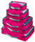 G4Free 3/6/7 Pièces Organisateur de Voyage Cube d'emballage Sac de Rangement pour Valise à Vêtements Différents Tailles des Cubes