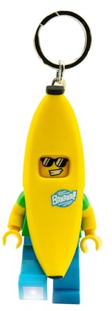 LEGO Iconic - portachiavi luminoso - Uomo Banana - altezza 76 mm